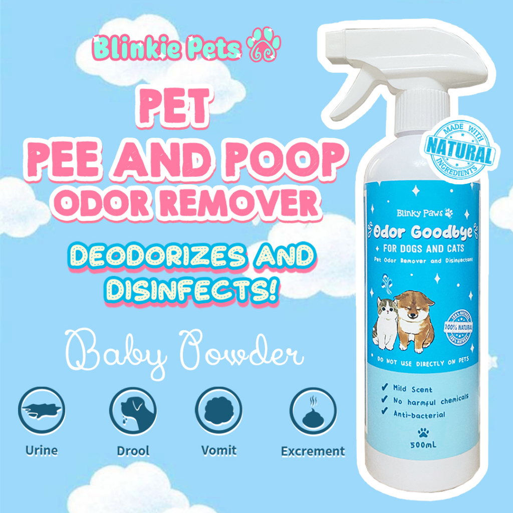 Natural Pet Odor Remover and Disinfectant Pee and Poop Smell By Blinkie Pets Shopee Philippines