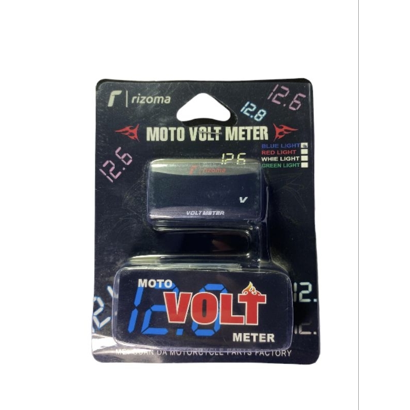 MOTO VOLTMETER RECTANGLE Shopee Philippines