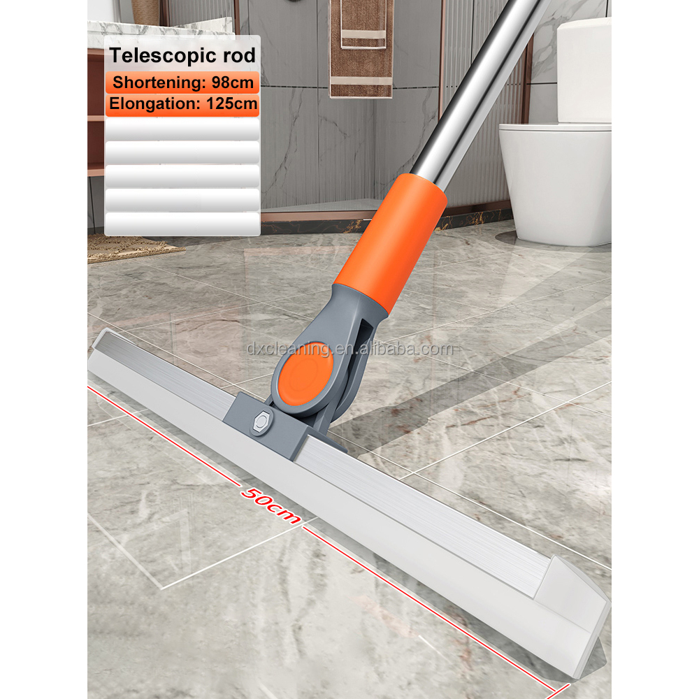Squeegee for Window Cleaning with Stainless Steel Pole,Extendable