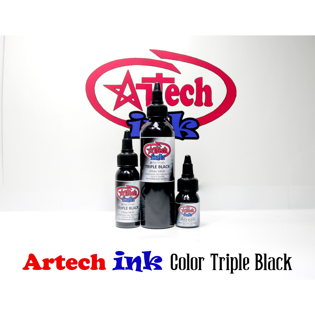ARTECH INK COLOR TRIPLE BLACK | Shopee Philippines