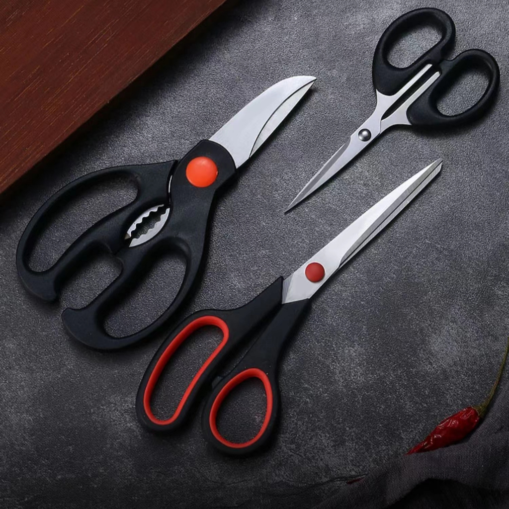 M&A PHC All Purpose Scissors Set Comfort-Grip Sturdy Scissors for ...