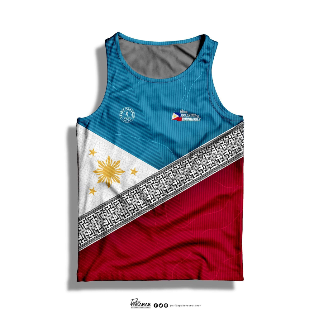 TP FLAG SINGLET FULL SUBLI | Shopee Philippines