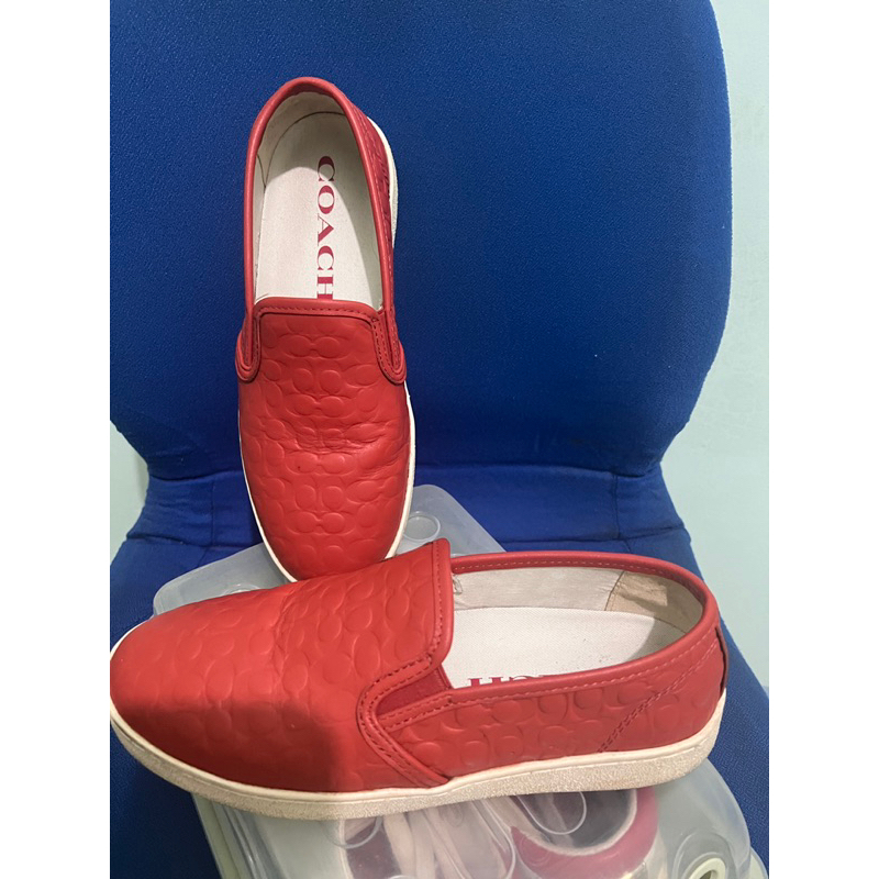 Authentic Coach Shoes (Used) Shopee Philippines