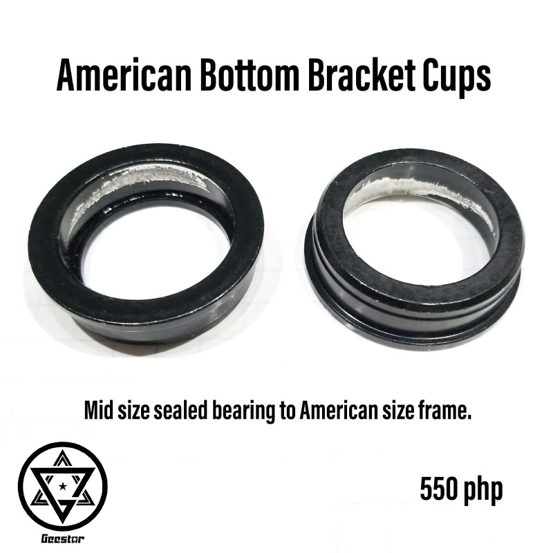 American Bottom Bracket Cups Adapter Mid Size Sealed Bearing to American Size Bike Frame Adaptor Shopee Philippines