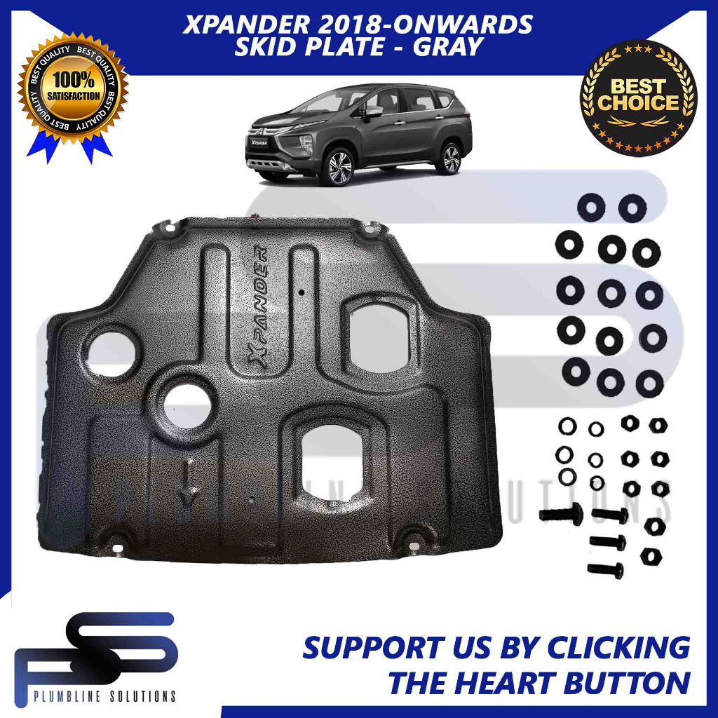 Mitsubishi Xpander Car Skid Plate Gray 2018 ON Undercover Engine