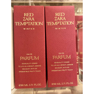 ✓Authentic Zara Red Temptation and Red Temptation Winter EDP 80ml