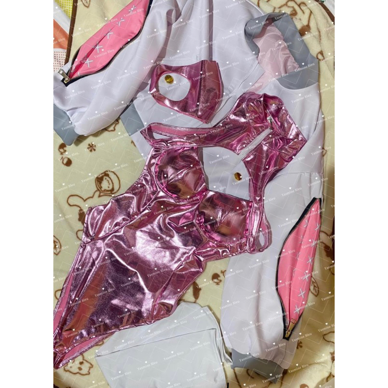 Astrum Design Mask Girl Luna Pink Version Costume Cosplay Sexy Anime