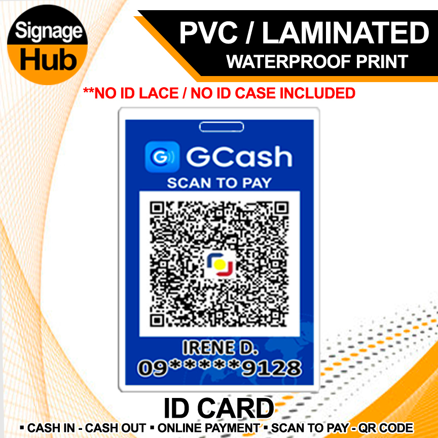 ID CARDS | Bag Tags | Scan to Pay QR code | Waterproof Print | Shopee ...