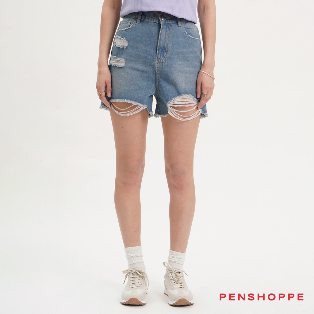 Penshoppe denim shop shorts for women