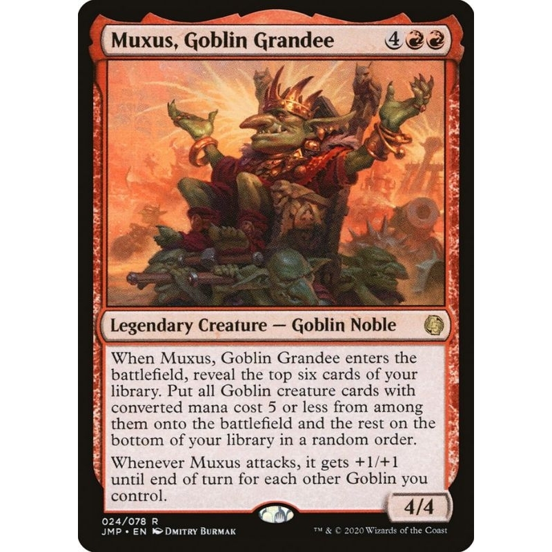 Muxus, Goblin Grandee [Jumpstart] main image 1