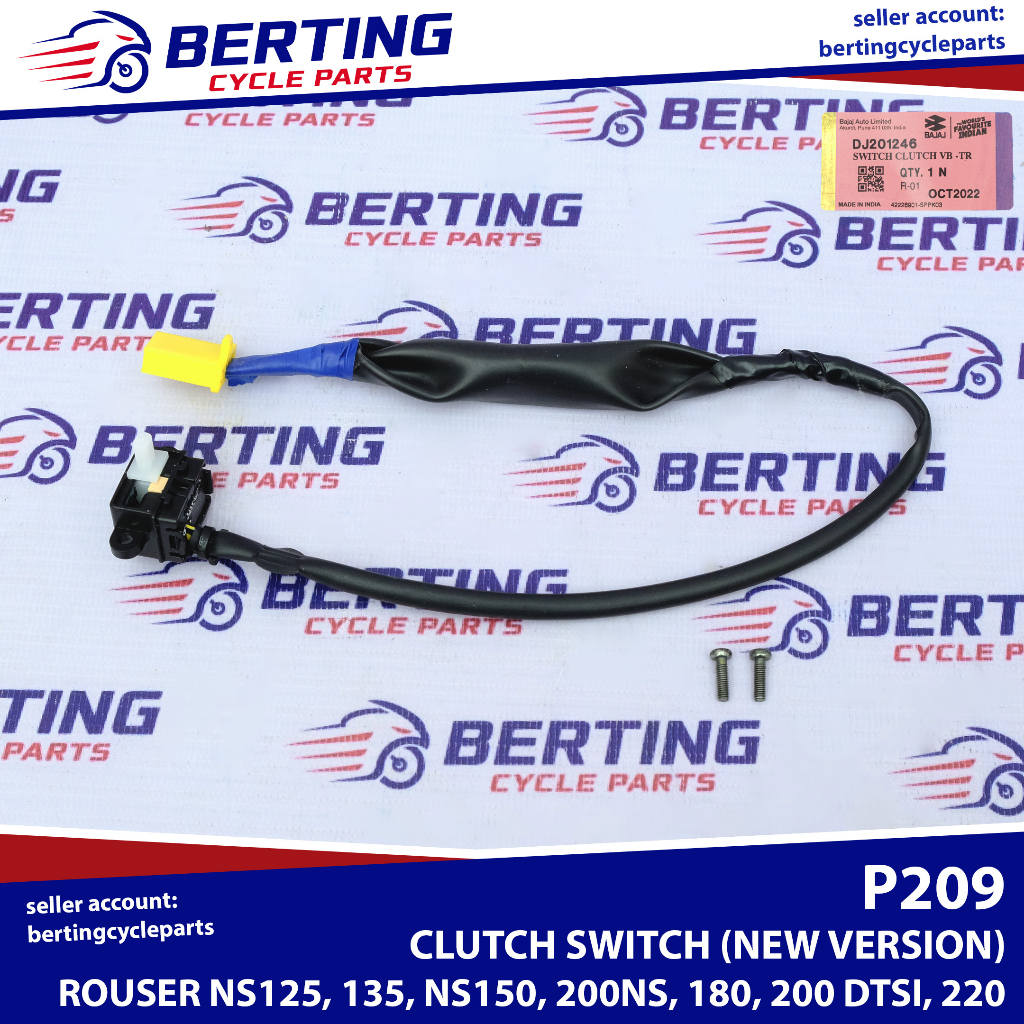 CLUTCH SWITCH Rouser 135 NS150 180 220 NS200 200NS NEW VERSION Genuine DJ201246 Shopee Philippines