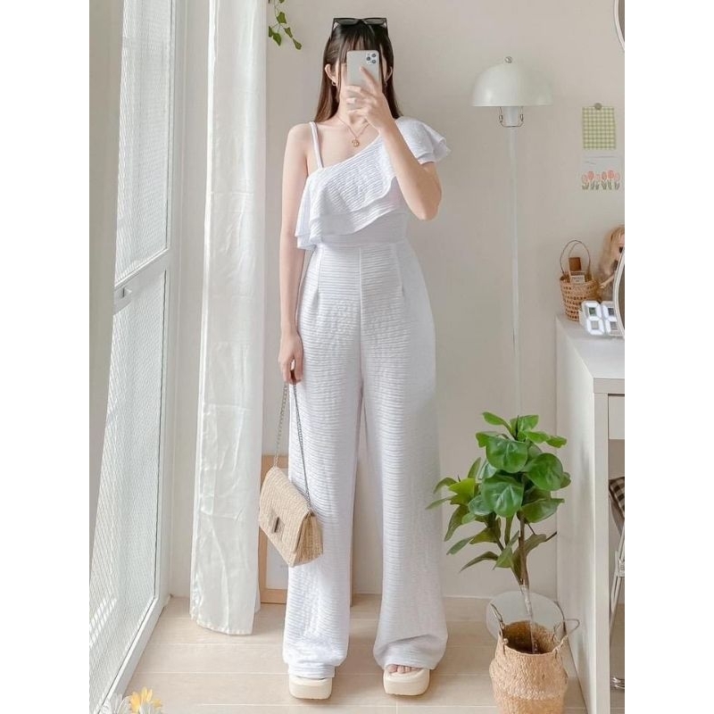 Gray on sale jumpsuit formal