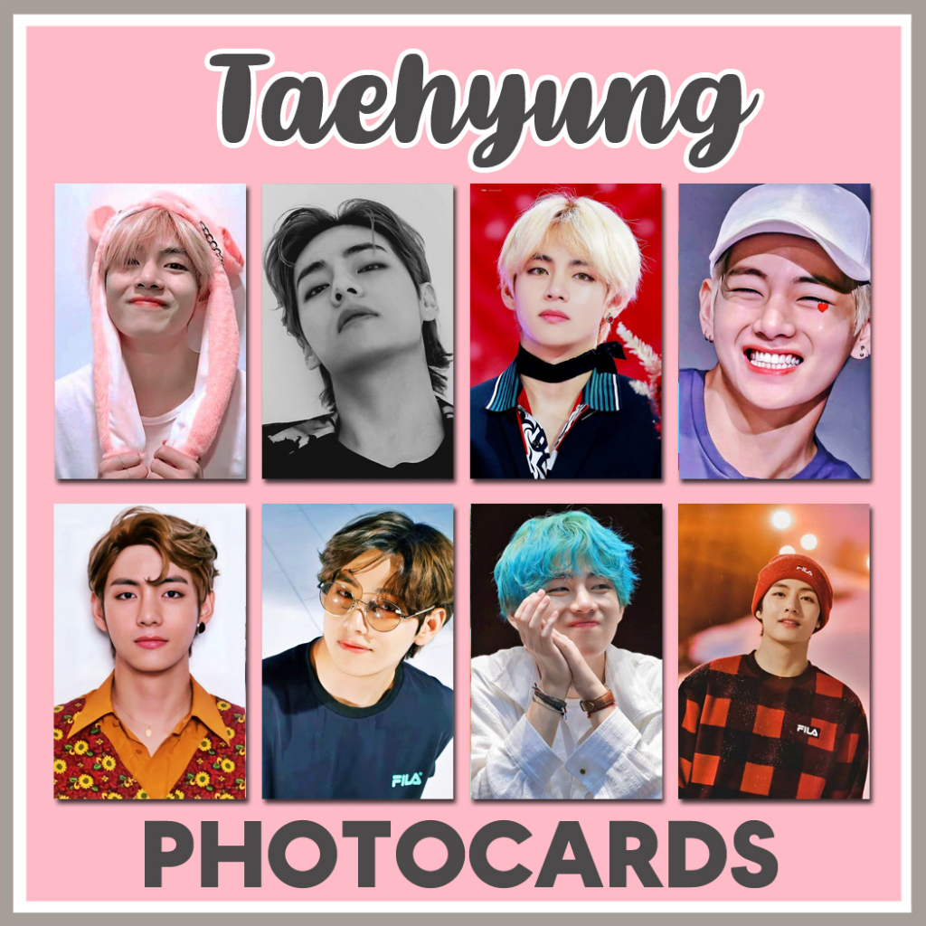 Taehyung Photocards Part 2 (400 gsm) | Shopee Philippines