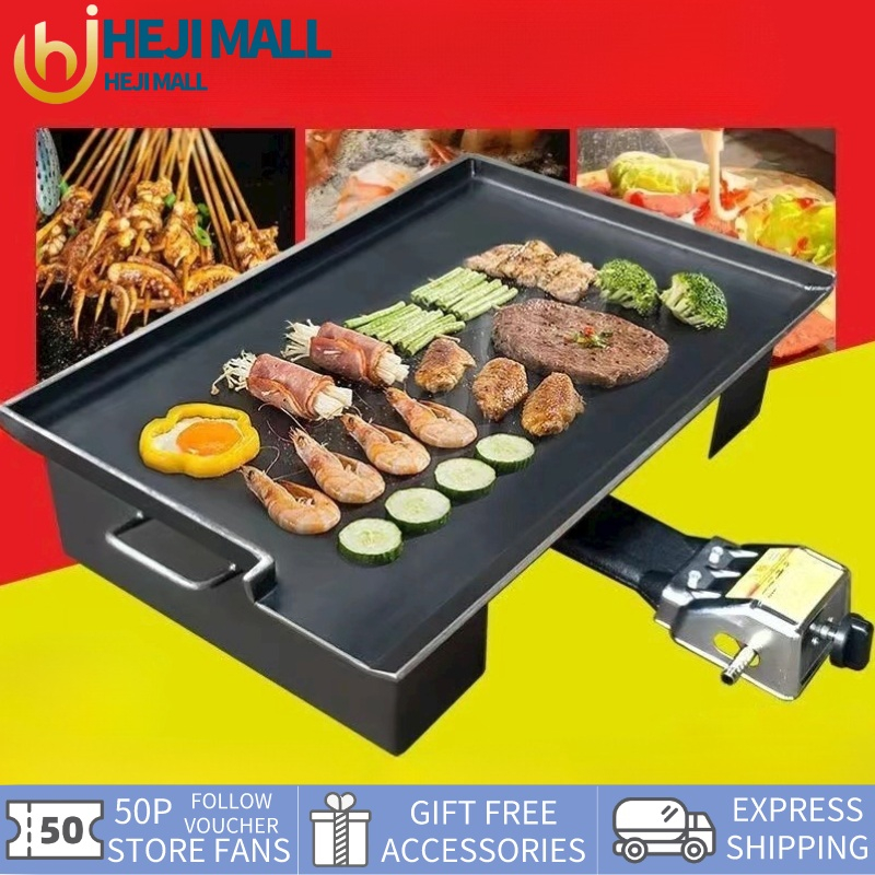 Commercial Multifunction pan burger grill snack burger gas type