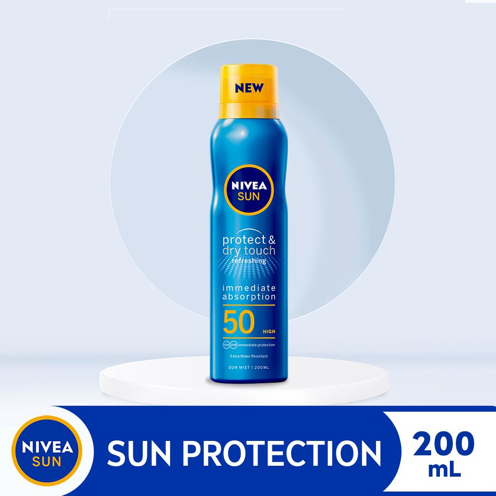 NIVEA Sun Protect & Refresh Spray Sunblock with SPF 50, 200ml | Shopee ...