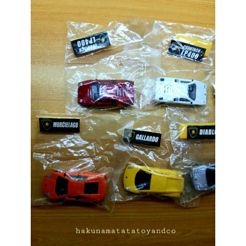 Lamborghini Mini Plastic Cars Model | Shopee Philippines