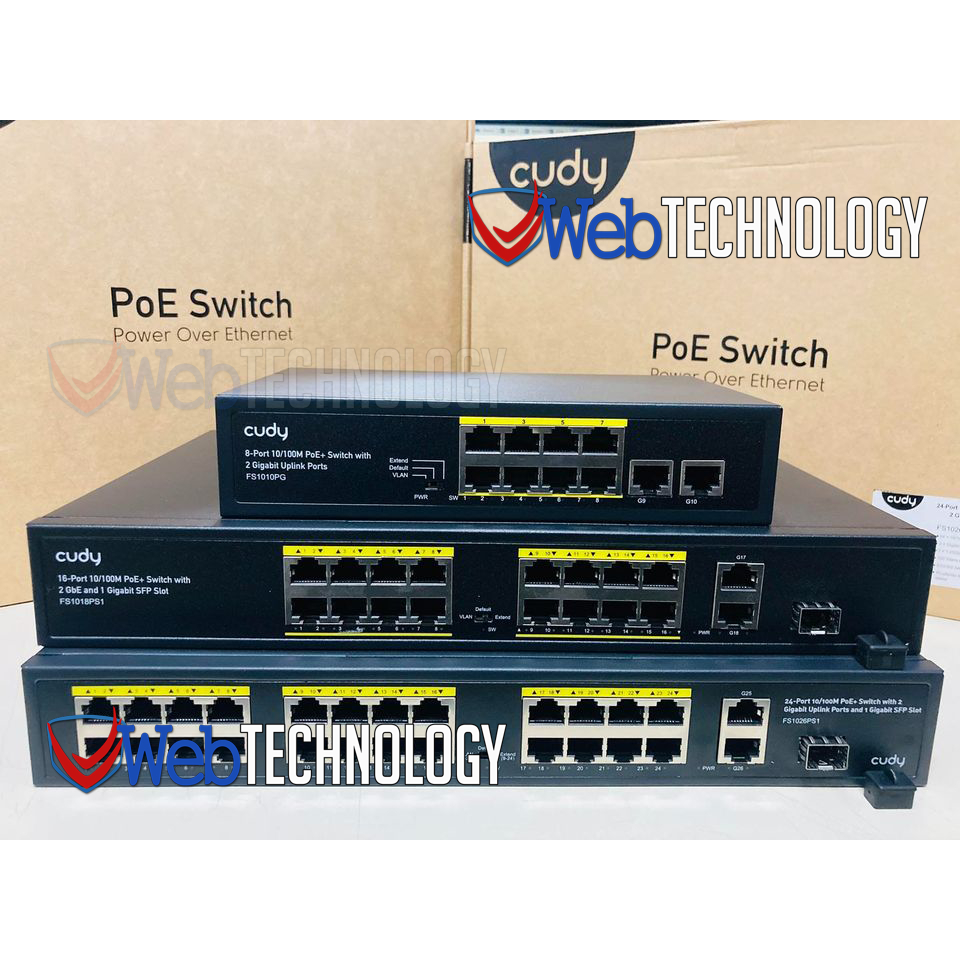 POE switch Heavy Duty with 2 gigabit port and SFP for CCTV and IP ...