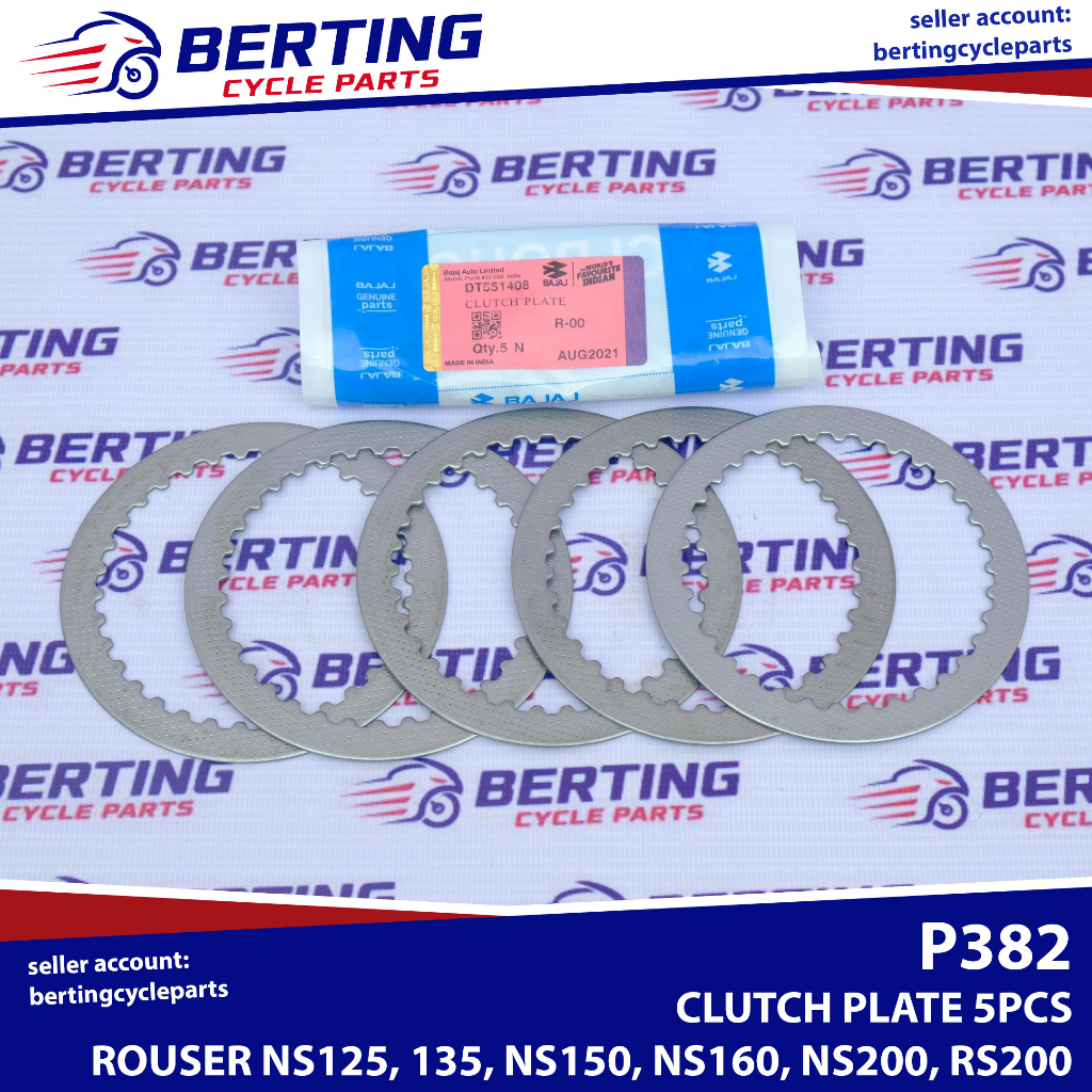 CLUTCH PLATE SET Rouser 135 NS150 NS160 NS200 200NS RS200 CT150 CT125