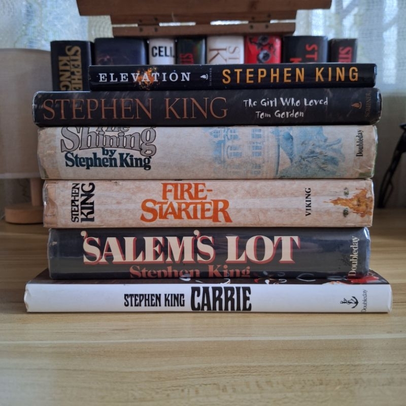 Set E Rare Stephen King Library Collection Us Import Shopee