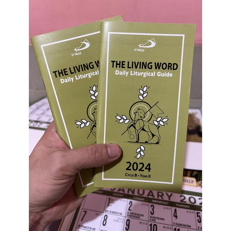 The Living Word 2024 (Liturgical guide/ Mass Reading) Shopee Philippines