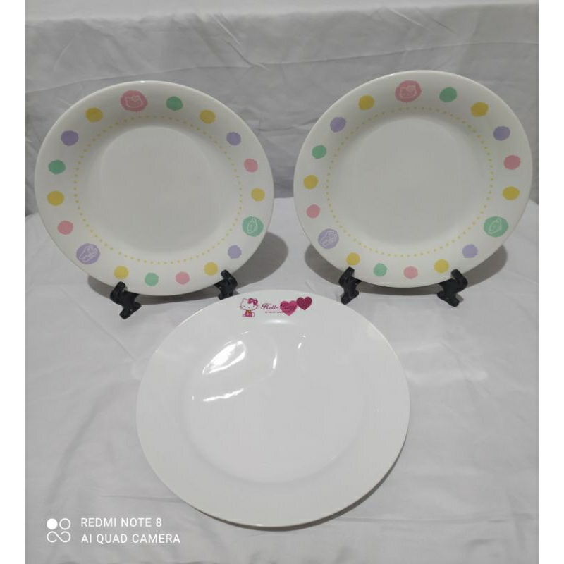 Hello Kitty Dinner Plates Set Shopee Philippines