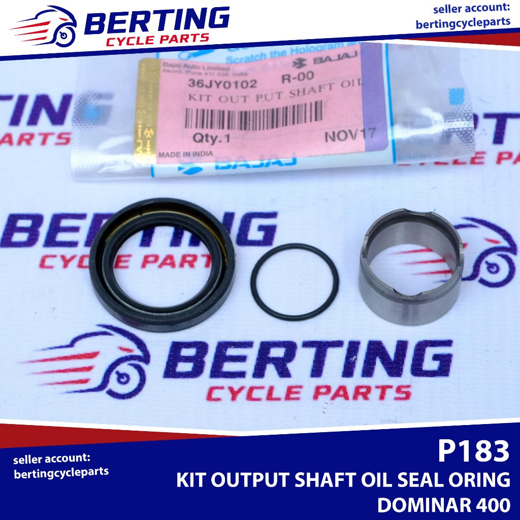 OUTPUT SHAFT OIL SEAL ORING KIT Dominar 400 KTM Duke 390 RC 390 Genuine