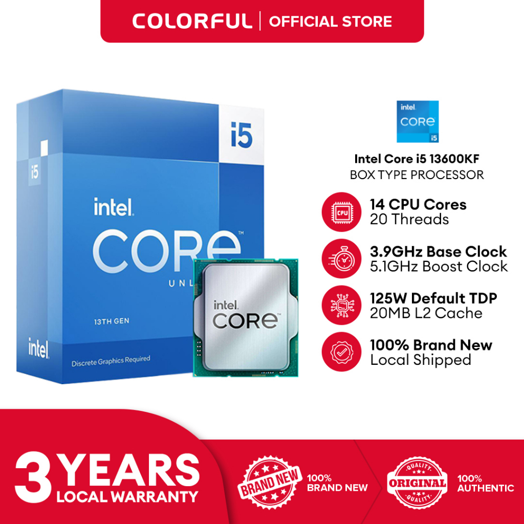 Intel Core i5-13600KF Specs