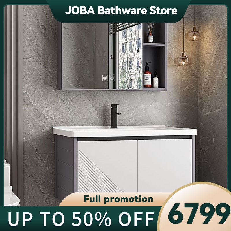 【61*47cm】Bathroom with mirror vanity bathroom