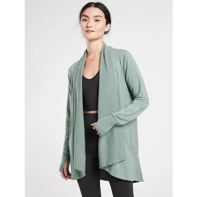 NEW ASSORTED Athleta Pranayama Wrap Cardigan in Decadent Red Perfect