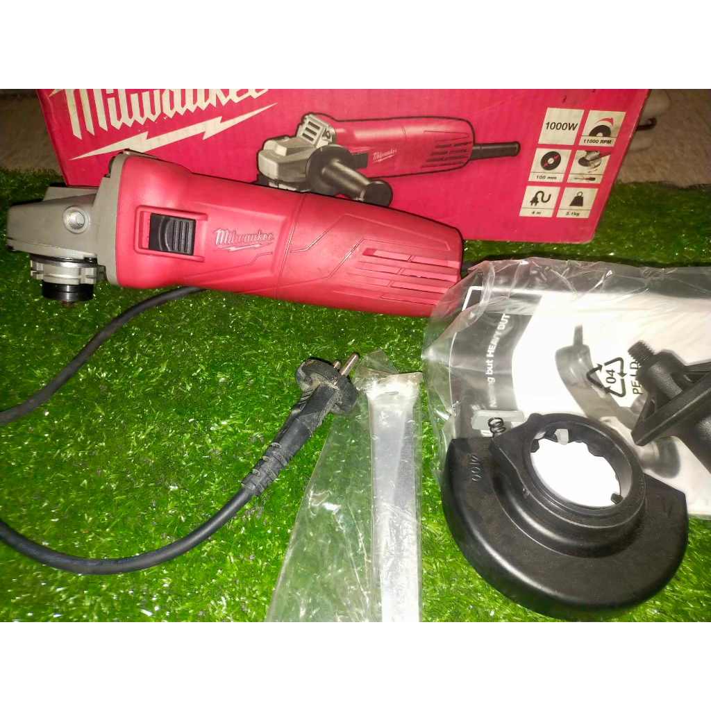 MILWAUKEE ANGLE GRINDER AG10100 1000W Shopee Philippines