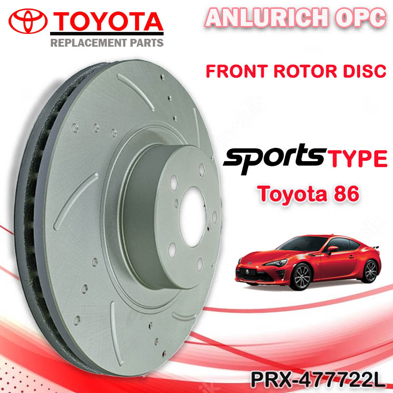 ROTOR DISC FRONT FOR TOYOTA 86 SPORTS TYPE | Shopee Philippines