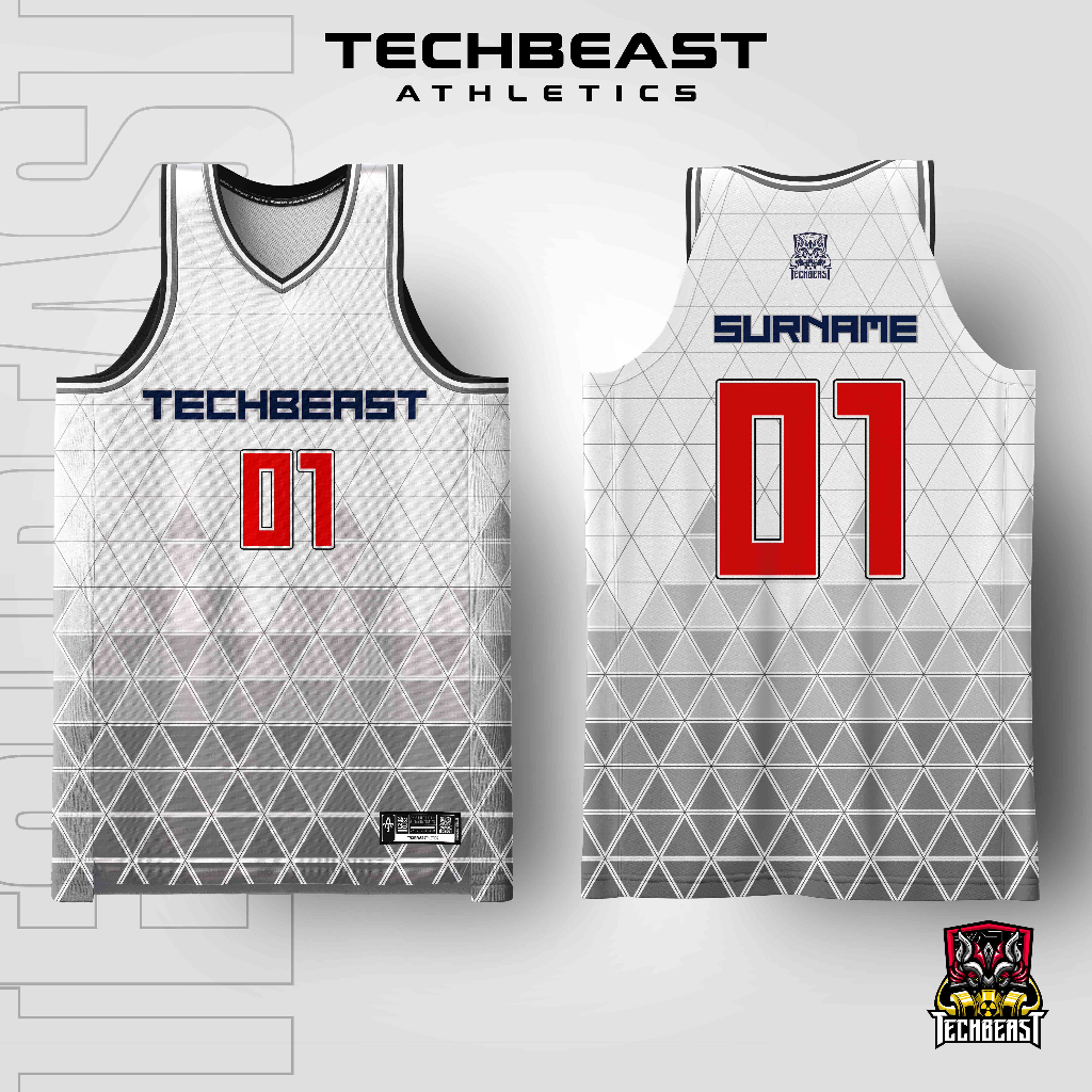 Basketball jersey top gray