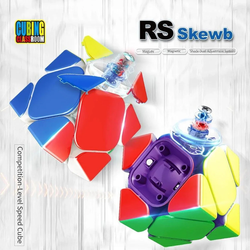 MoYu RS Skewb Magnetic Maglev Speed Magic Cube Stickerless | Shopee ...
