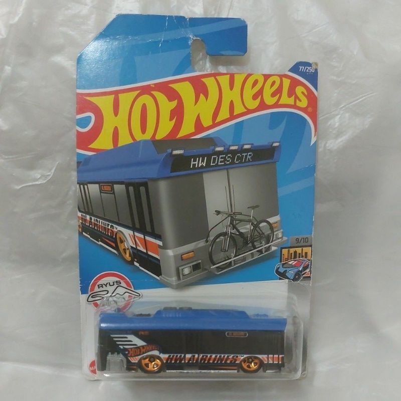 Hot Wheels Aint Fare Bus Hw Metro Shopee Philippines