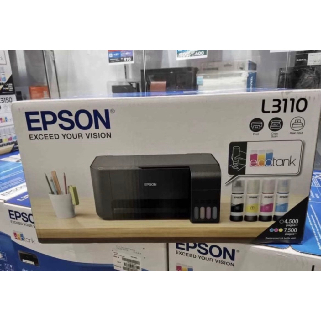 BRAND NEW AND ORIGINAL EPSON _______ ECOTANK 3in1 INKJET PRINTER WITH