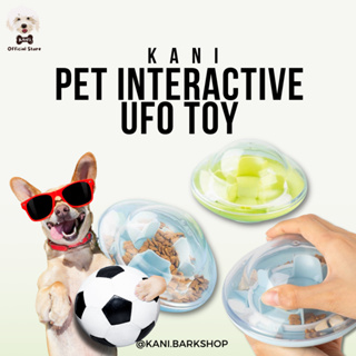 UFO Dog Toy Interactive Flying Discs IQ Treat Ball Pet Toys Food Ball Food  Dispenser For Small Large Dogs Puppy Cats Supplies