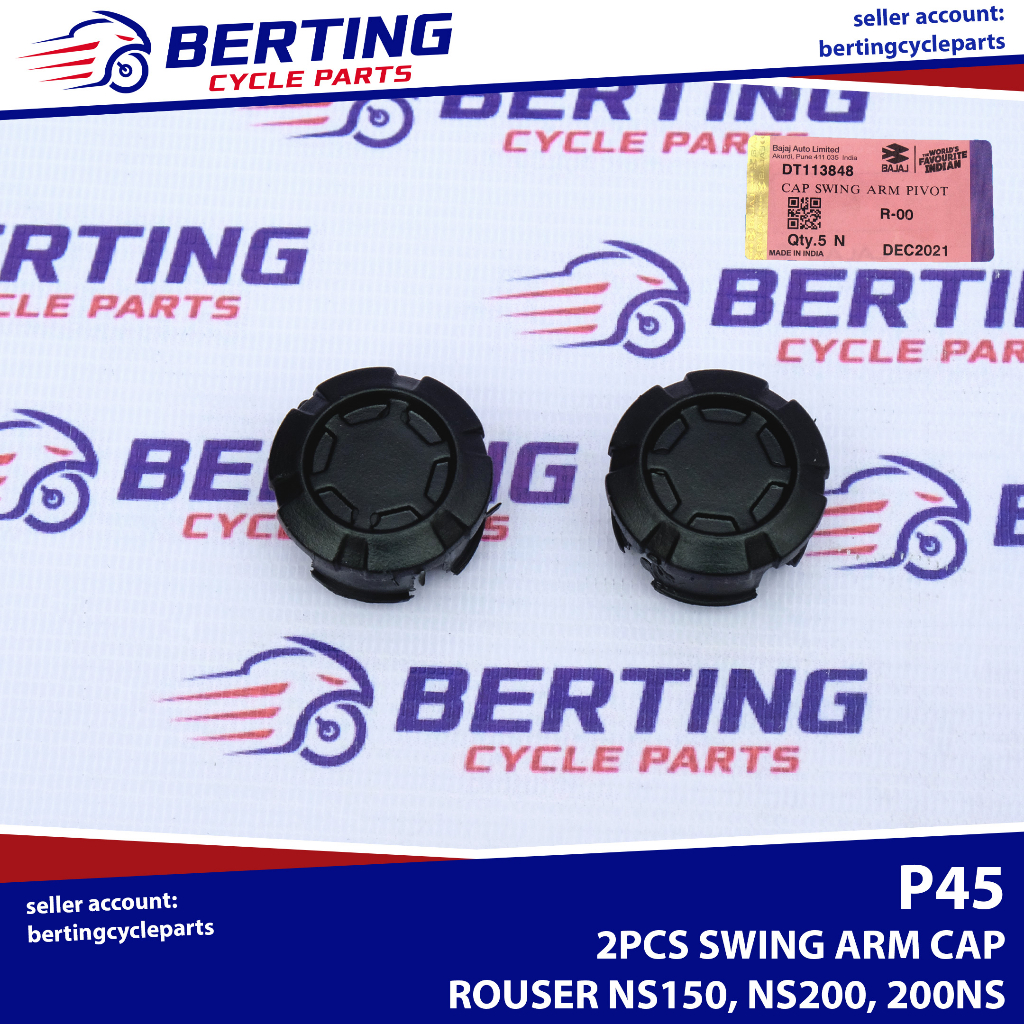 2PCS SWING ARM CAP Rouser NS150 NS200 200NS Genuine DT113848 bilog