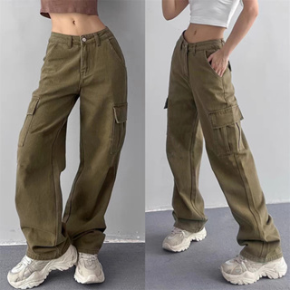 Shop cargo pants high waist for Sale on Shopee Philippines