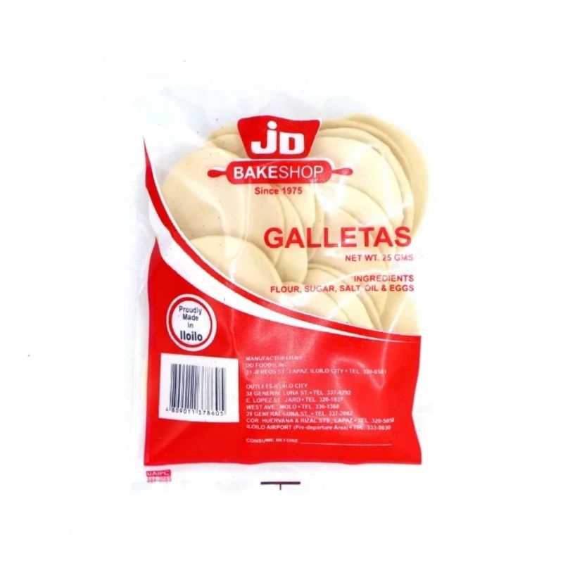 JD BAKERY CAFE GALLETAS PACK | Shopee Philippines