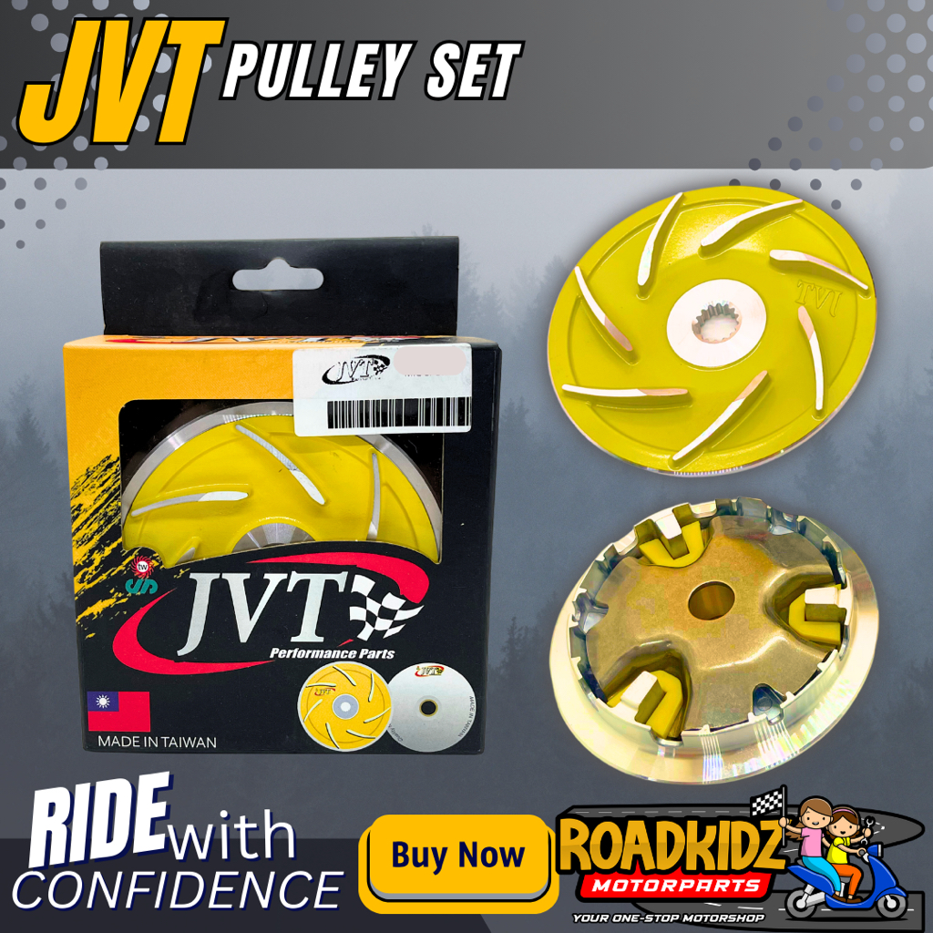 Jvt Pulley Set Nmax Aerox M Click Sporty Fazzio Gravis Gear Shopee Philippines