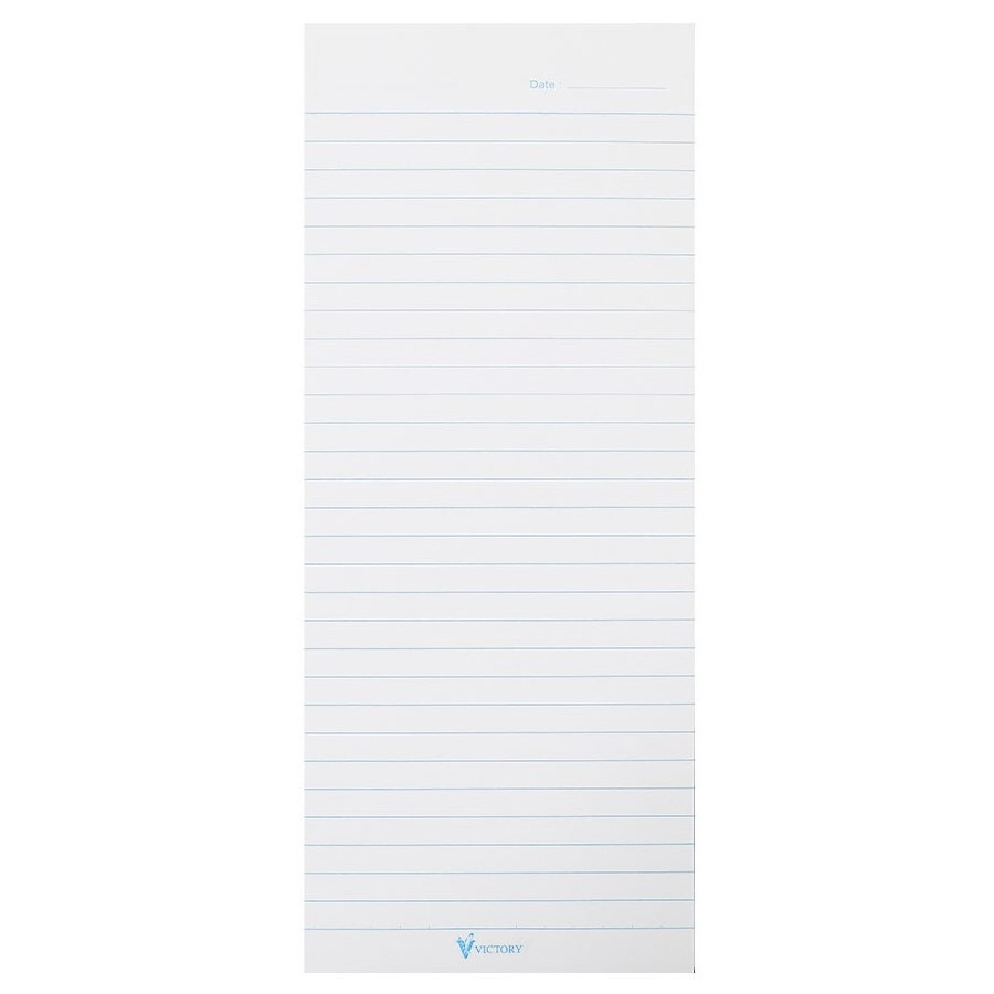 [1 PAD] Victory White Quiz Pad Intermediate Pad | 1/2 Crosswise | 1/4 ...