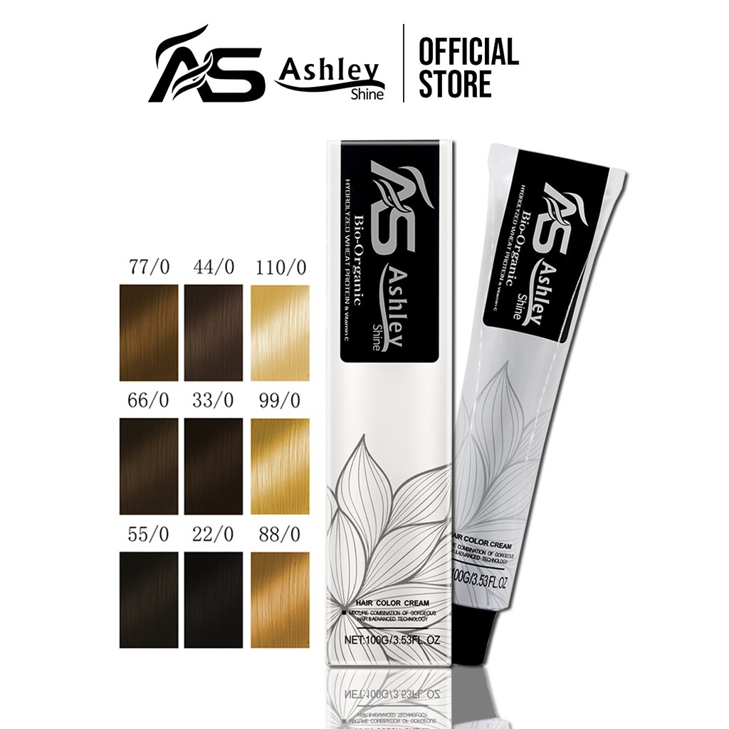 Ashley Shine Bio-Organic Basic AS-R801 Hair Color (NO OXIDANT INCLUDED ...