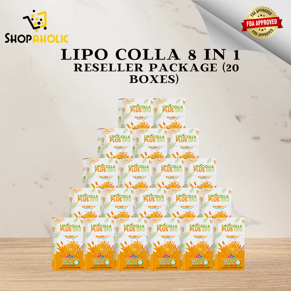 Lipo Colla reseller package 20 boxes Progenative Juice Herbal Juice ...