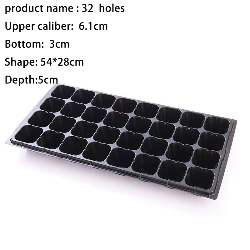 【Seedling Tray】 Buy 10 Take10 32/50/72/105/128/200 Holes Garden Starter ...