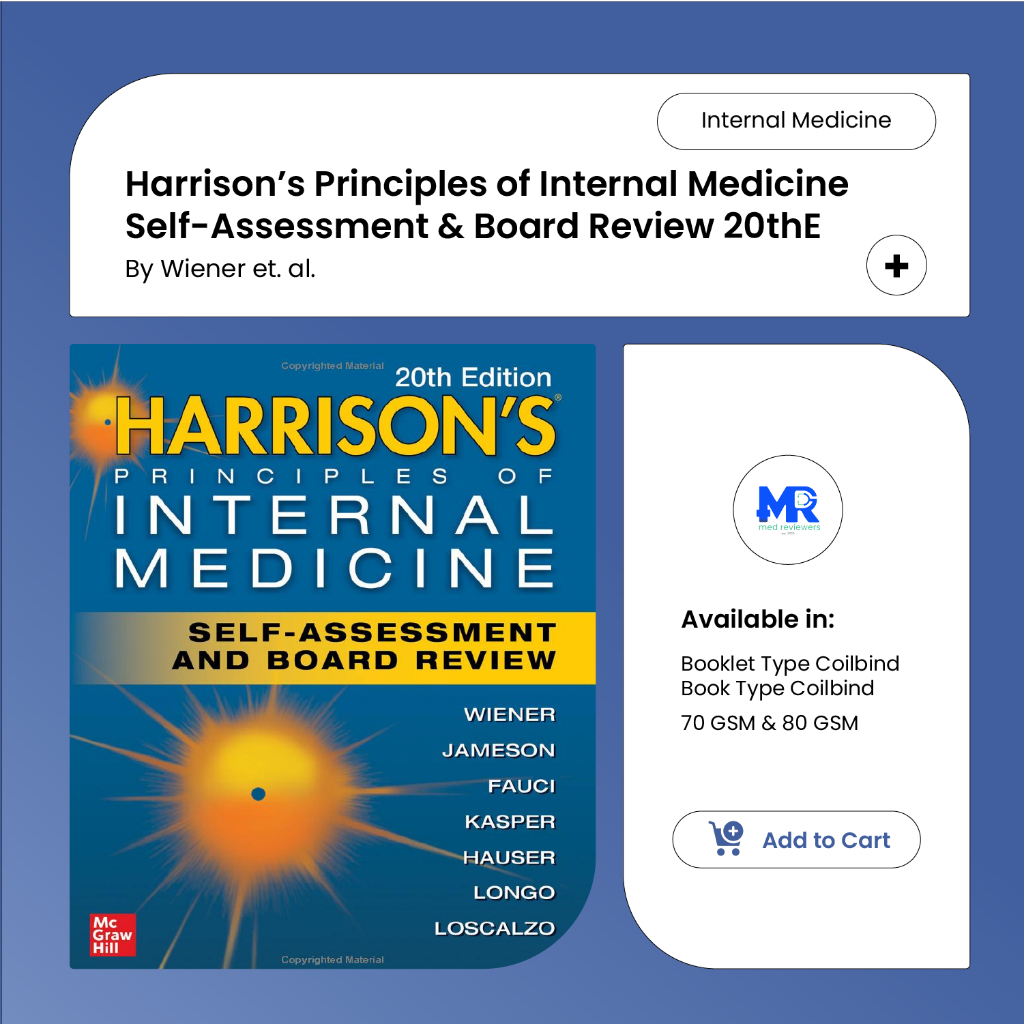 Harrison's Principles Of Internal Medicine Self-Assessment And Board ...