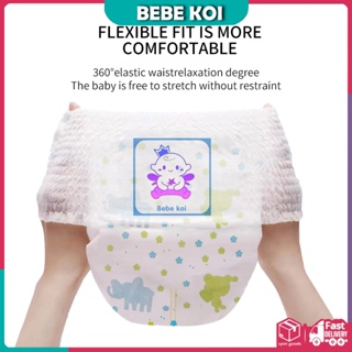 Candy Baby 50 PCS Baby diaper PANTS M , L,XL ,2XL, 3XL Unisex Ultra thin  and dry Breathable diapers