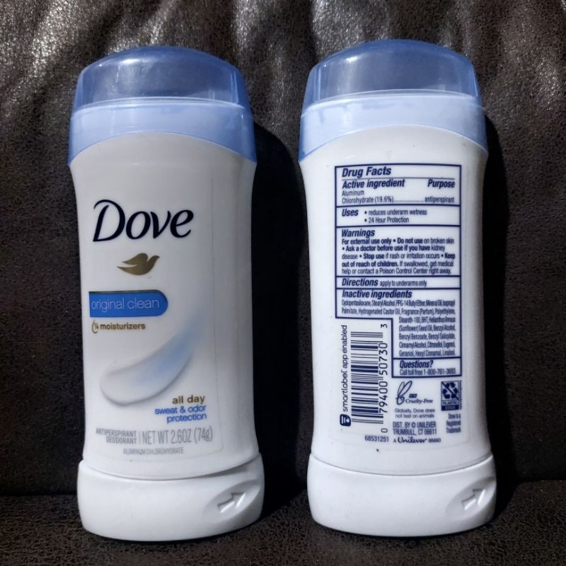Dove Original Cream Antiperspirant Deodorant Shopee Philippines