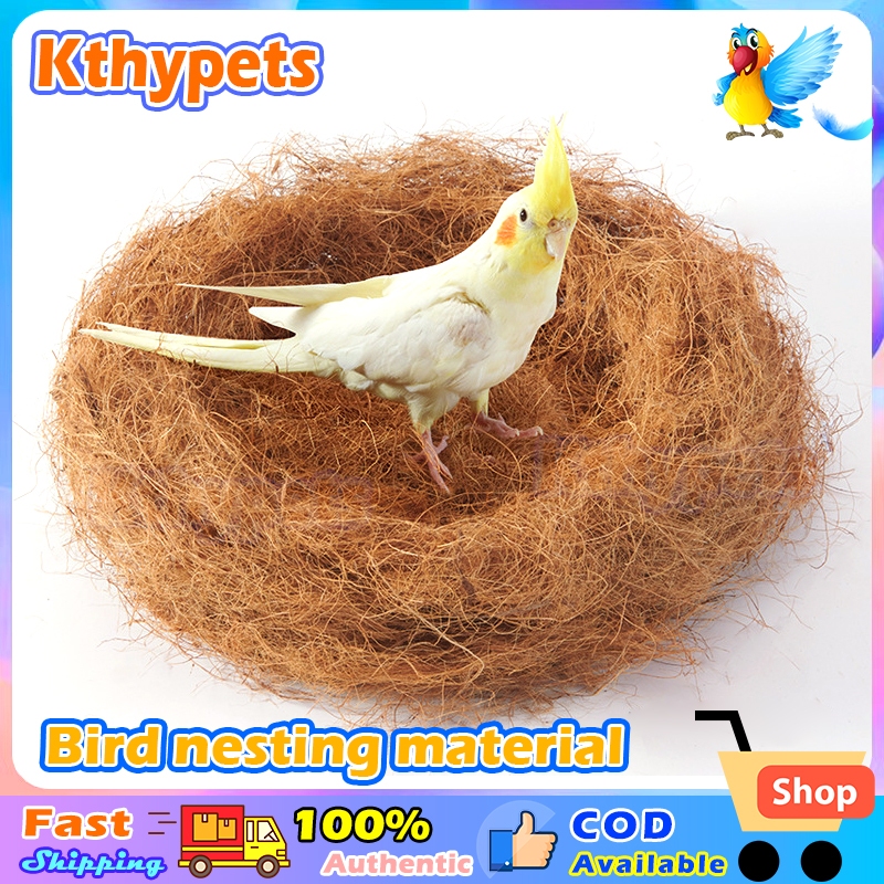 Bird nesting material Coconut fiber Bird cage nest pugad ng ibon for lovebirds parrot