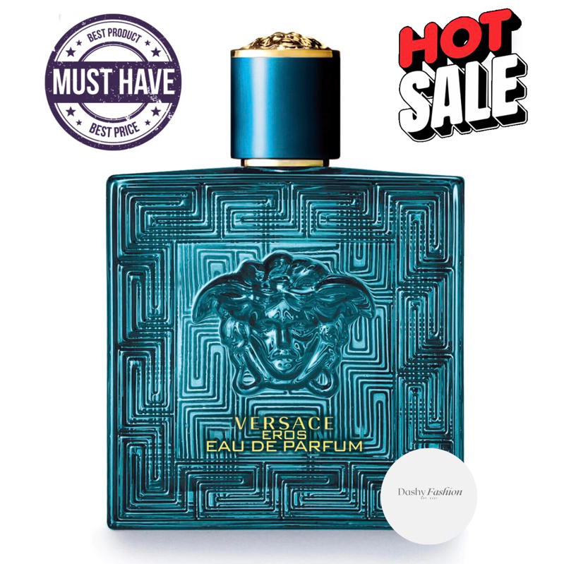 VERSACE EROS Eau de Parfum Perfume For Men 100ml OilBased Authentic