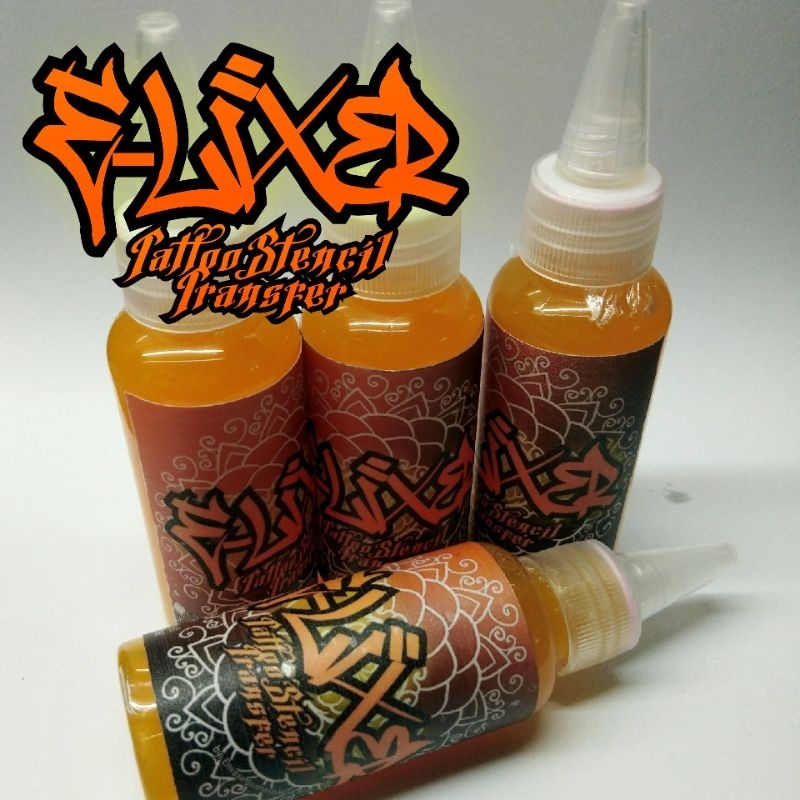 Tattoo Stencil Transfer Solution 50ml Shopee Philippines